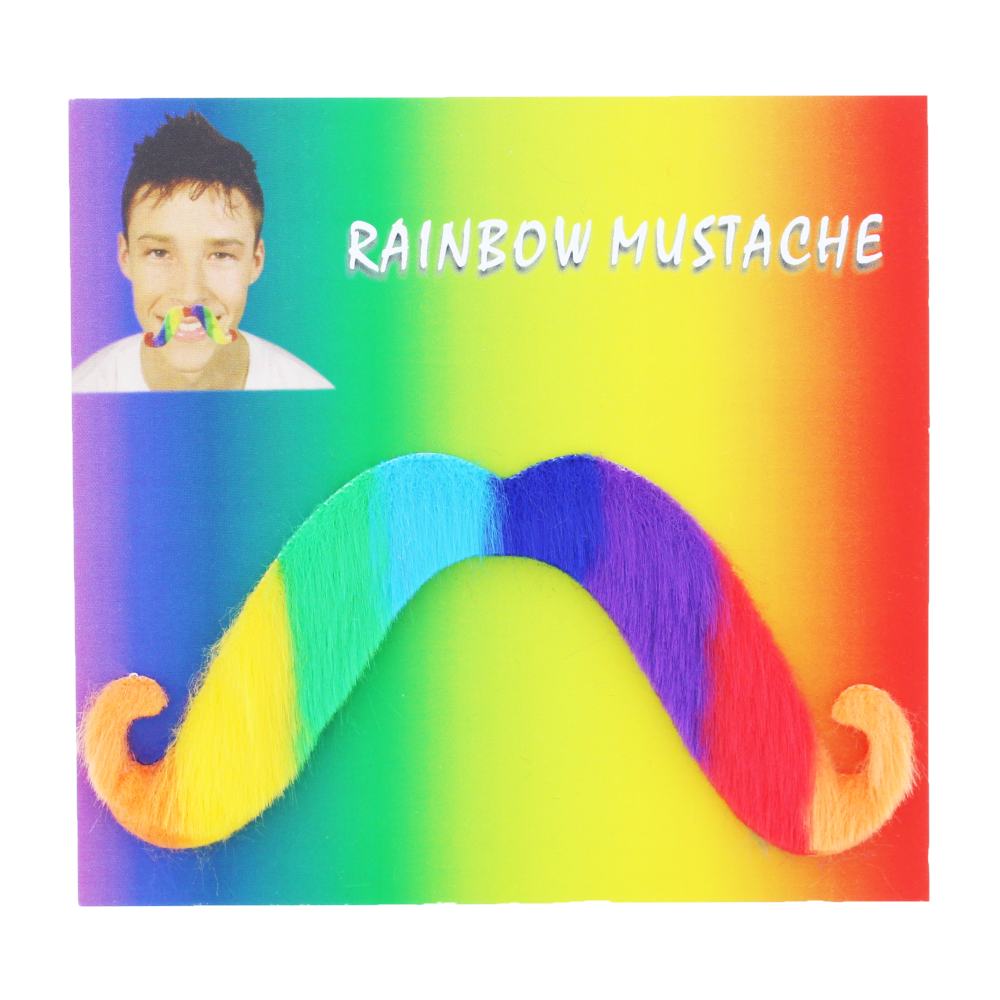 Zac's Alter Ego - Rainbow Moustache - Multicolore